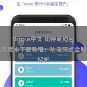 Bitpie中文 比特派钱包最新版本下载教程：功能亮点全解析