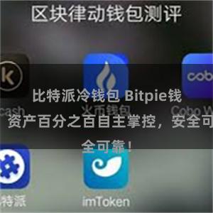 比特派冷钱包 Bitpie钱包：资产百分之百自主掌控，安全可靠！