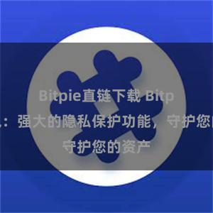 Bitpie直链下载 Bitpie钱包：强大的隐私保护功能，守护您的资产