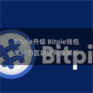 Bitpie升级 Bitpie钱包支持的区块链网络解析