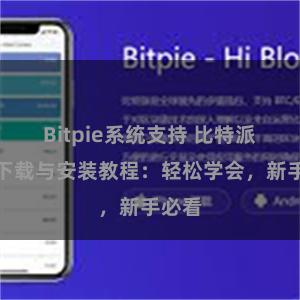 Bitpie系统支持 比特派钱包下载与安装教程：轻松学会，新手必看