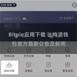 Bitpie应用下载 比特派钱包官方最新公告及新闻