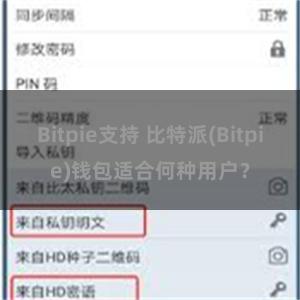 Bitpie支持 比特派(Bitpie)钱包适合何种用户？